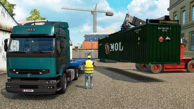 ETS2 Renault Premium Animated Trailer Trip (Euro Truck Simulator 2)