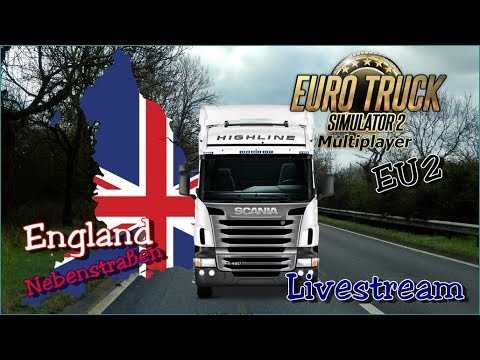 ETS 2 – Off Road in England – EU2 – [Livestream]