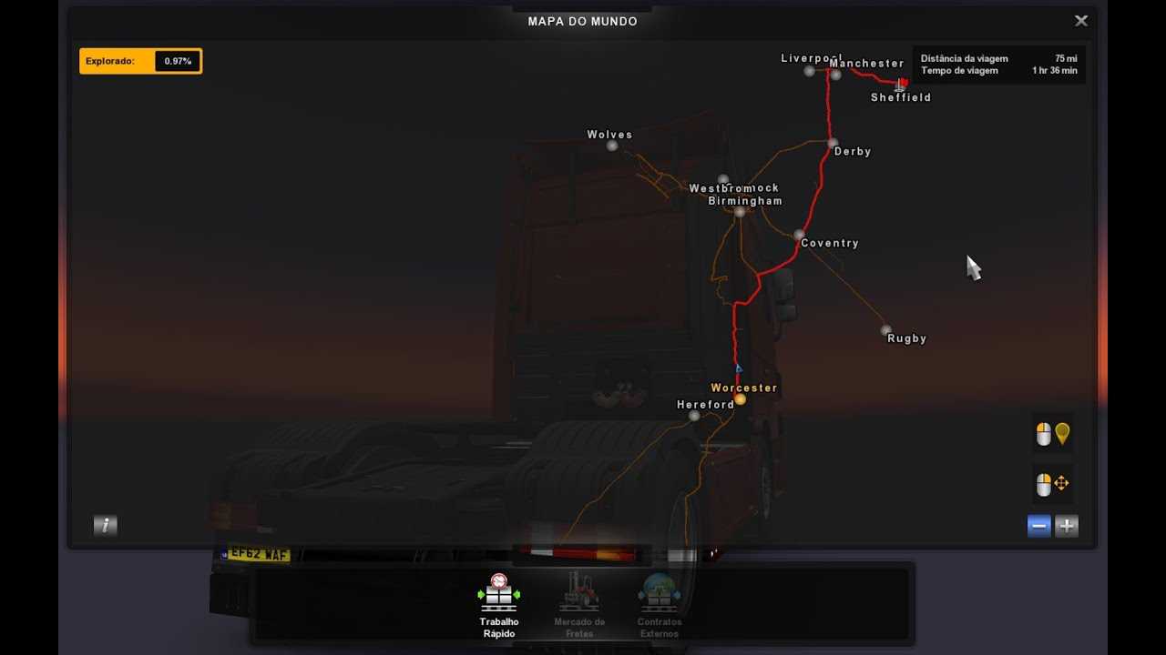 ETS2 1.32.2.25S RODONITCHO MAP UK & REPUBLIC OF IRELAND 1.1 SCALE 1.31 ...