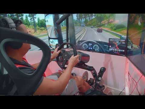 Driving in the UK / Triple Screens / Euro Truck Simulator 2