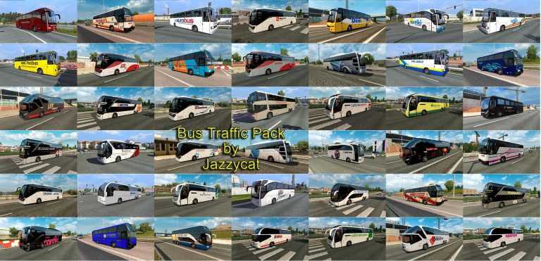 BUS TRAFFIC PACK BY JAZZYCAT v 5.2