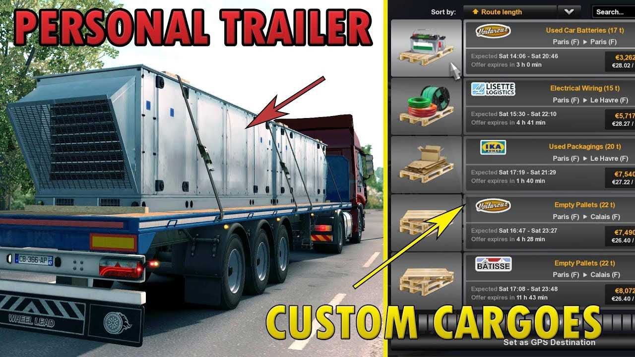 euro truck simulator 2 mods delivery