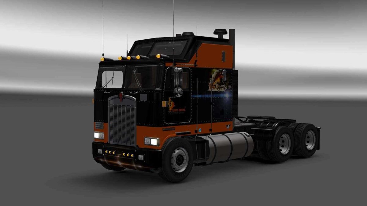 KENWORTH K100 EQUIPE INFERNO SKIN
