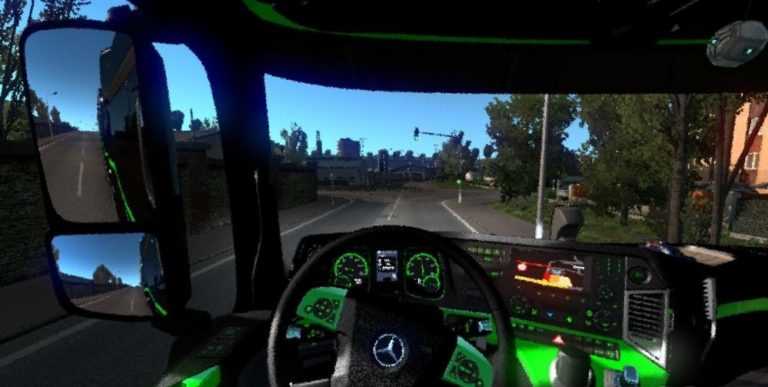 Mercedes Benz New Actors Interior + Dashboard Color Pack