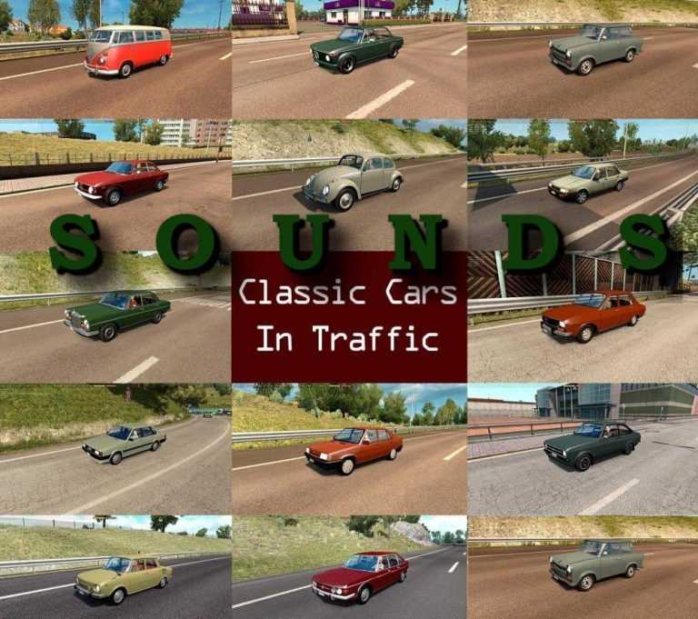 Sounds for Classic Cars Traffic Pack by TrafficManiac v1.5.1 1.32
