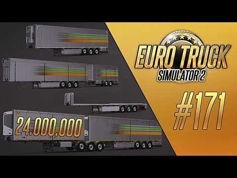 ТРЕЙЛЕР ЗА 24.000.000. ВСЕ ПРИЦЕПЫ – Euro Truck Simulator 2 (1.32.2.34s) [#171]
