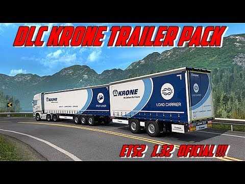 Euro Truck Simulator 2 - 1.32 Oficial Lançamento da  Dlc Krone Trailer Pack