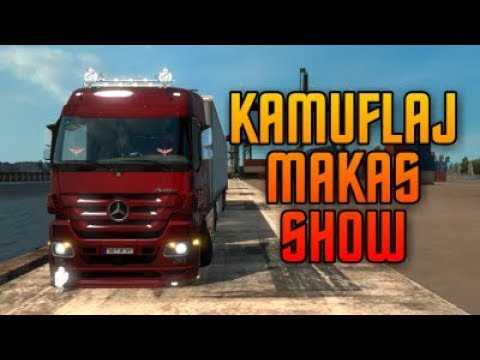 ⚡ KAMUFLAJ ⭐ ETS2MP | Makas Show | Euro Truck Simulator 2 Multiplayer