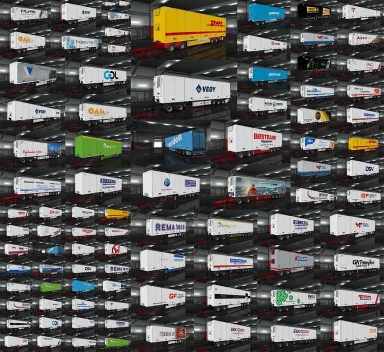 EKERI OWNABLE DEFAULT SKINS ADDON 1.32.X ETS2