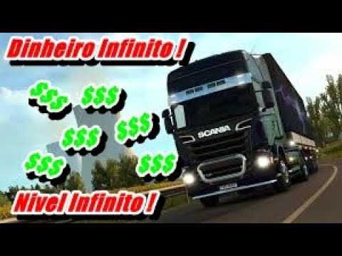 COMO GANHAR DINHEIRO E NIVEL INFINITO NO EURO TRUCK SIMULATOR 2!!!