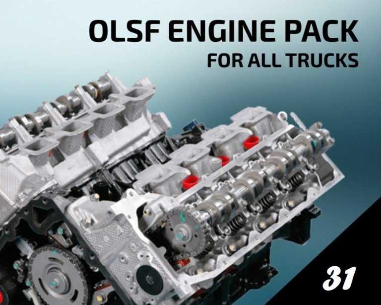 OLSF ENGINE PACK 31 FOR ALL TRUCKS TUNING MOD