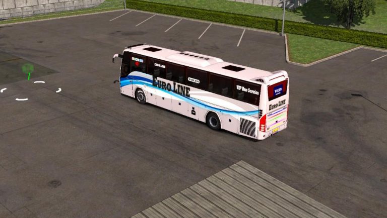 VOLVO B9R-I SHIFT BUS MODS FOR EURO LINE FOR 1.32 AND 1.33.X BUS MOD