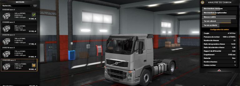 ALL TRUCKS 1000 HP 1.33.X MOD