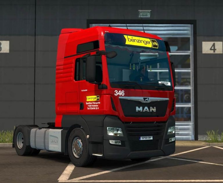 MAN TGX EURO 6 SKINS 1.34 TRUCK SKINS