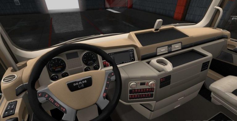 MAN TGX LUX INTERIOR 1.34.X MOD