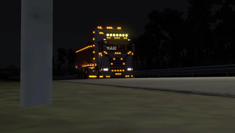 ETS2 OZAN SCANIA TRUCK R400 + ENGINE SOUND 1.34.X ETS2