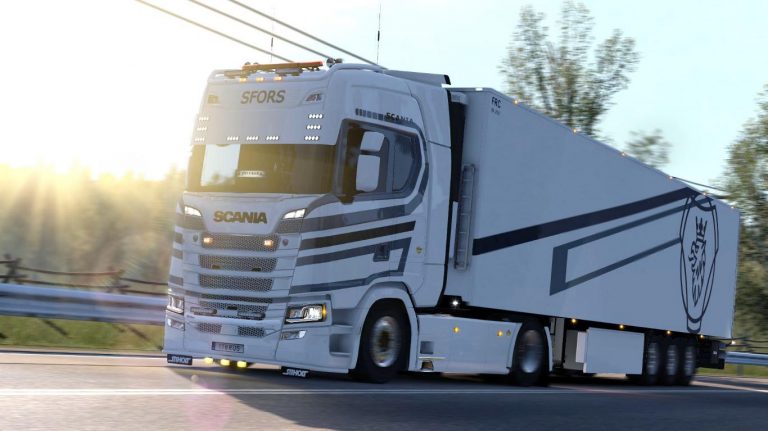 POWERFUL ENGINE OF 1000 HP FOR ALL TRUCKS TUNING MOD