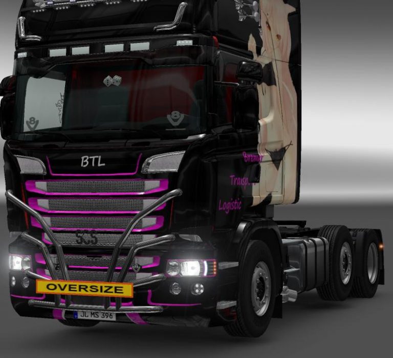 SCANIA BULLBAR PACK 1.35.X TUNING MOD