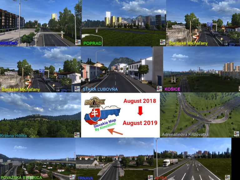 NEW SLOVAKIA MAP BY KIMISLIMI V19 – DEMO 1.35.X MAP