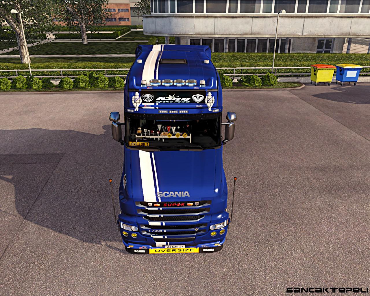 RJL T METALLIC GRIFFIN SKIN V1.36 TRUCK SKIN | Euro Truck ...