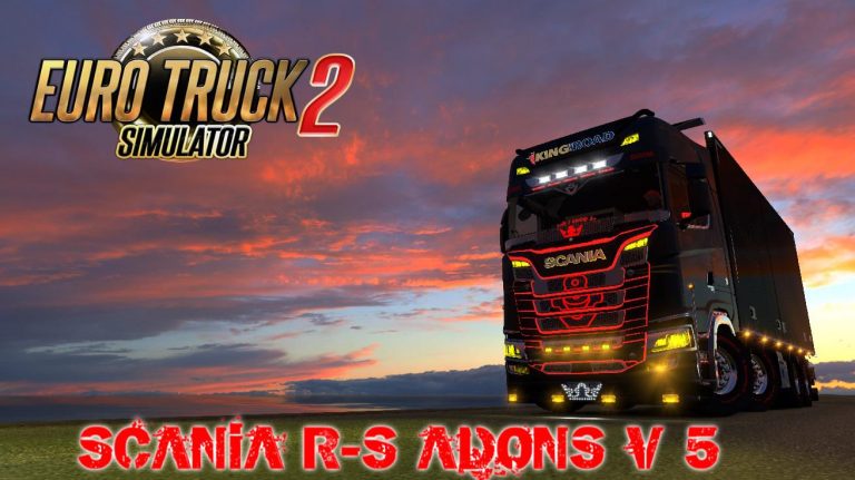 SCANIA R-S ADONS V5.0 1.35 TUNING MOD