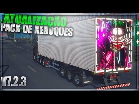 Saiu-Atualização Pack de Reboques Free (Ets2 1.35)Novos Reboques Super Leve!
