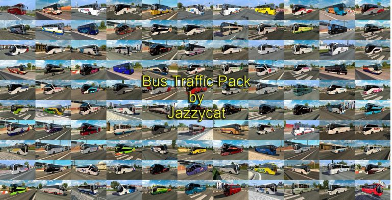 BUS TRAFFIC PACK BY JAZZYCAT V8.4 MOD