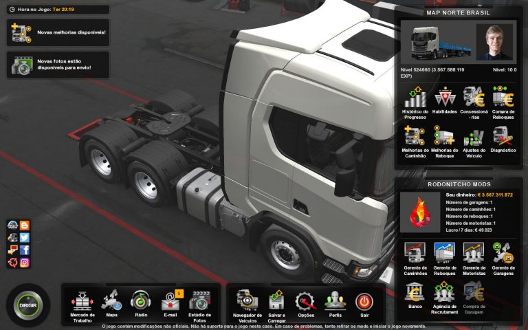 PROFILE MAP NORTE BRASIL BY REINALDO SOUZA V4.0 ETS2
