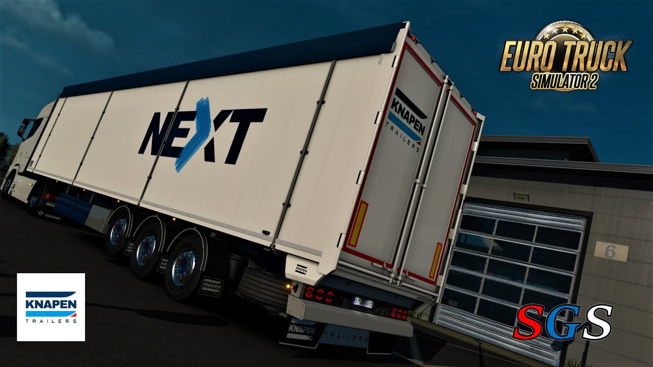 |ETS2 1.37| Knapen K100 Trailers v1.3.1 *Mod* - Euro Truck Simulator 2 Mods