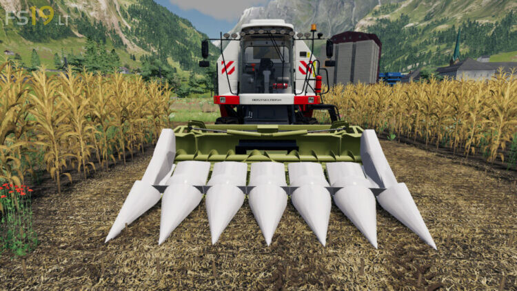 6 Row Corn Headers Pack v 1.0 – FS19 mods / Farming Simulator 19 mods