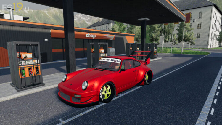 Porsche 911 Rauh Welt v 1.0 – FS19 mods / Farming Simulator 19 mods