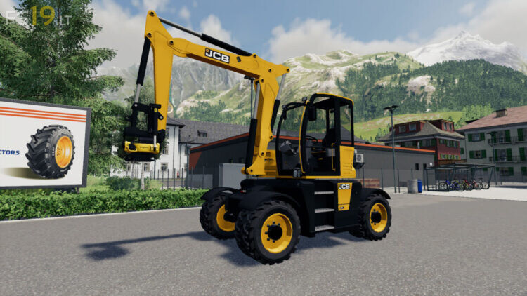 JCB Hydradig 110 v 1.0 – FS19 mods / Farming Simulator 19 mods