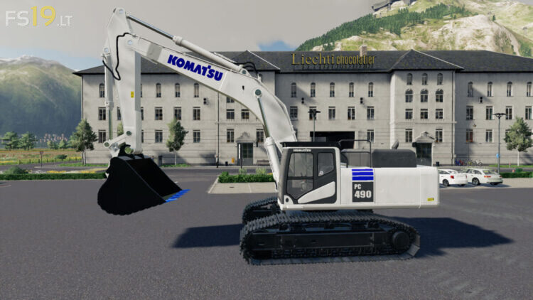 Komatsu PC 490 v 2.0 – FS19 mods / Farming Simulator 19 mods