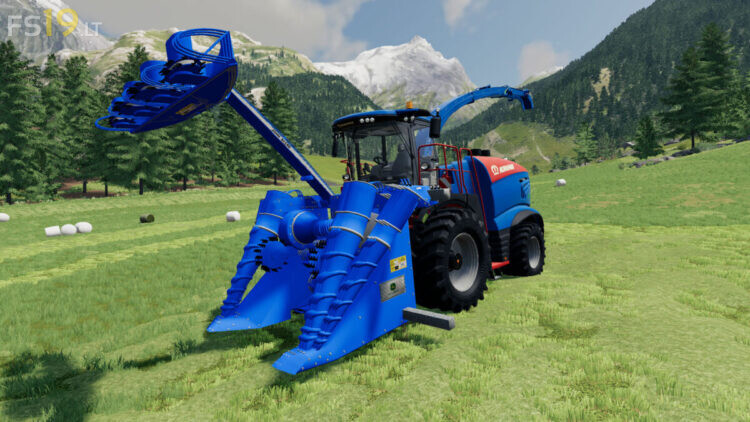 Krone Big X 1180 & Sugarcane Header v 1.0 – FS19 mods / Farming Simulator 19 mods