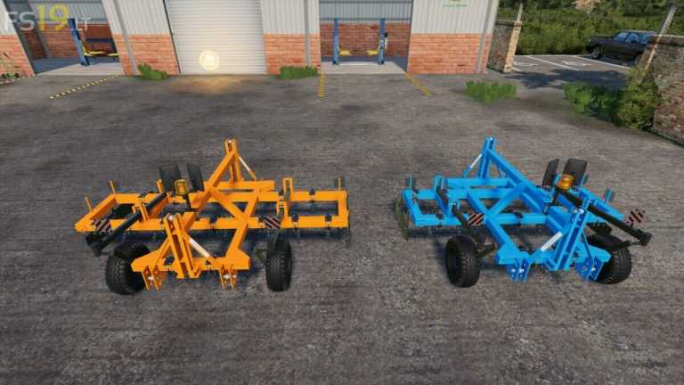 Chisel Devrant Cultivators Pack v 1.1 – FS19 mods / Farming Simulator 19 mods