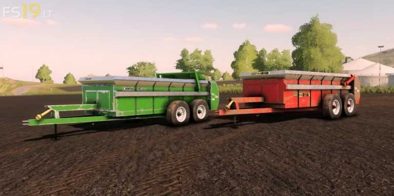 Frontier MS1243 Manure Spreader v 1.0 – FS19 mods / Farming Simulator 19 mods
