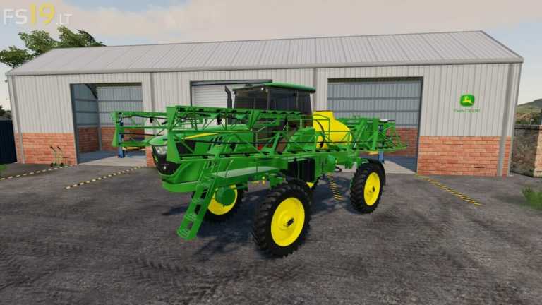 John Deere R4023 v 1.0 – FS19 mods / Farming Simulator 19 mods