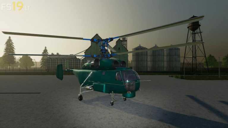 KA 27 Helicopter v 1.0 – FS19 mods / Farming Simulator 19 mods