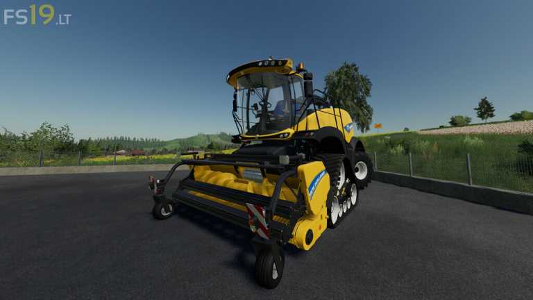 New Holland 380 FP v 1.0 – FS19 mods / Farming Simulator 19 mods