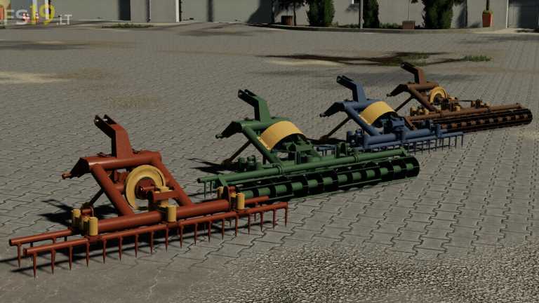 Pendulum Harrow U-238 v 1.0 – FS19 mods / Farming Simulator 19 mods