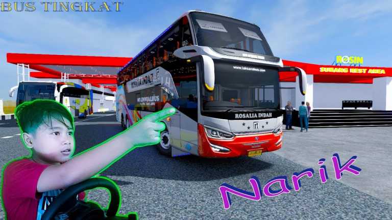 Rosalia Indah Double Decker | ETS 2 | MOD | MAP
