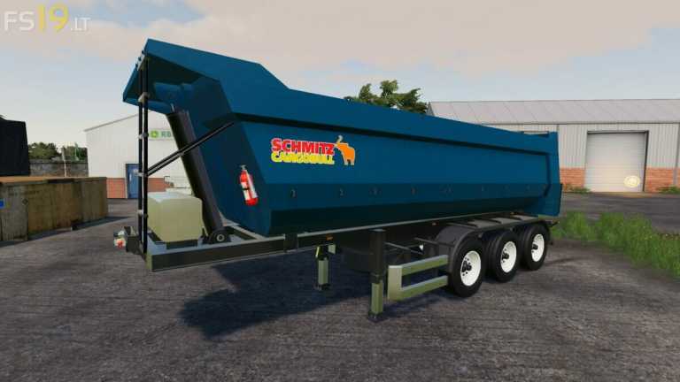 Schmitz Cargobull Half Tube v 1.0 – FS19 mods / Farming Simulator 19 mods