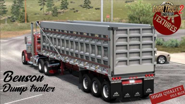Benson Dumb Trailer v1.1 1.40.x ETS2