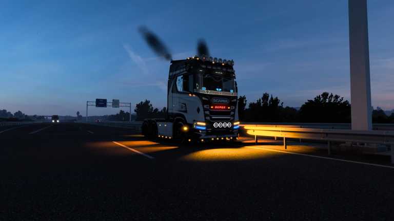 Flowing water turn signal lights 1.40 ETS2