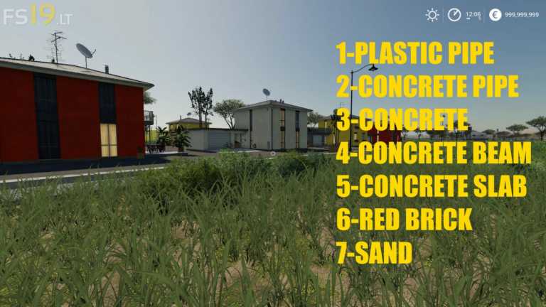 Build a Subdivision 04 v 1.0 – FS19 mods / Farming Simulator 19 mods