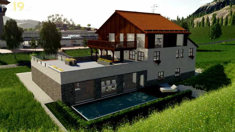 Leni Mountain Chalet v 1.0 – FS19 mods / Farming Simulator 19 mods