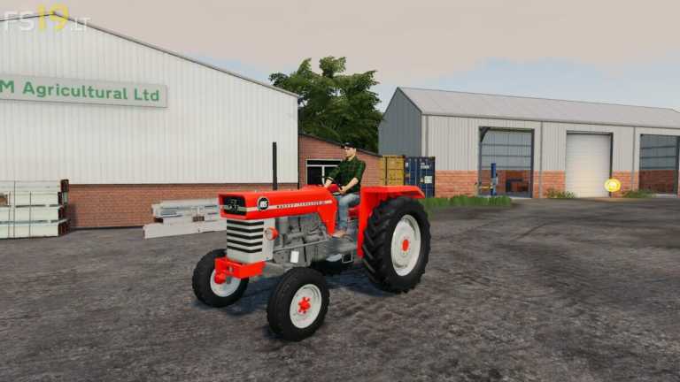 Massey Ferguson 165/175/185 v 1.0.1.0 – FS19 mods / Farming Simulator 19 mods