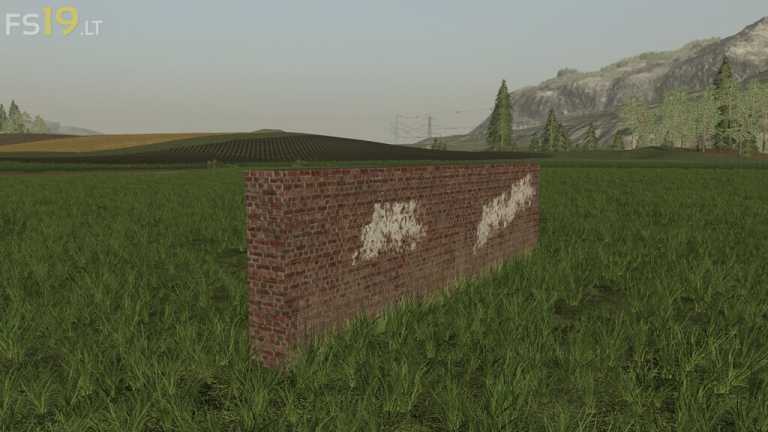 Old Walls Pack v 1.0 – FS19 mods / Farming Simulator 19 mods