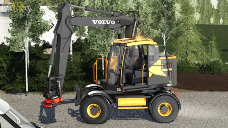 Volvo EWR 150 v 2.0 – FS19 mods / Farming Simulator 19 mods