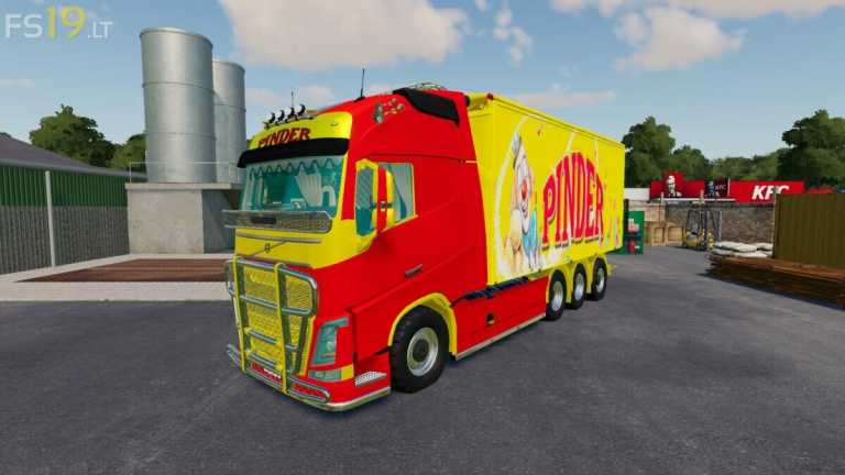 Volvo FH16 Cirque Pinder v 1.0 – FS19 mods / Farming Simulator 19 mods